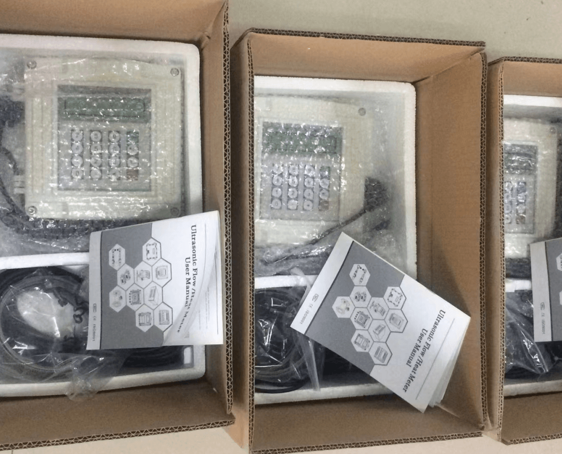 Ultrasonic flowmeter internal packaging Ultrasonic flowmeter internal packaging